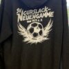SVCN Hoodie geflügelter Ball grau Größe M