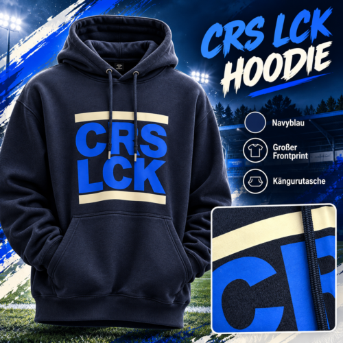 CRS LCK Hoodie – Navyblau XL