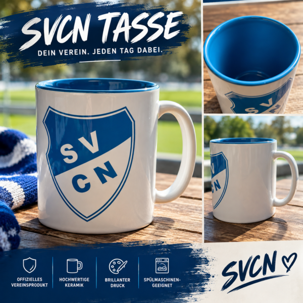 SVCN Tasse – Blau & Weiß